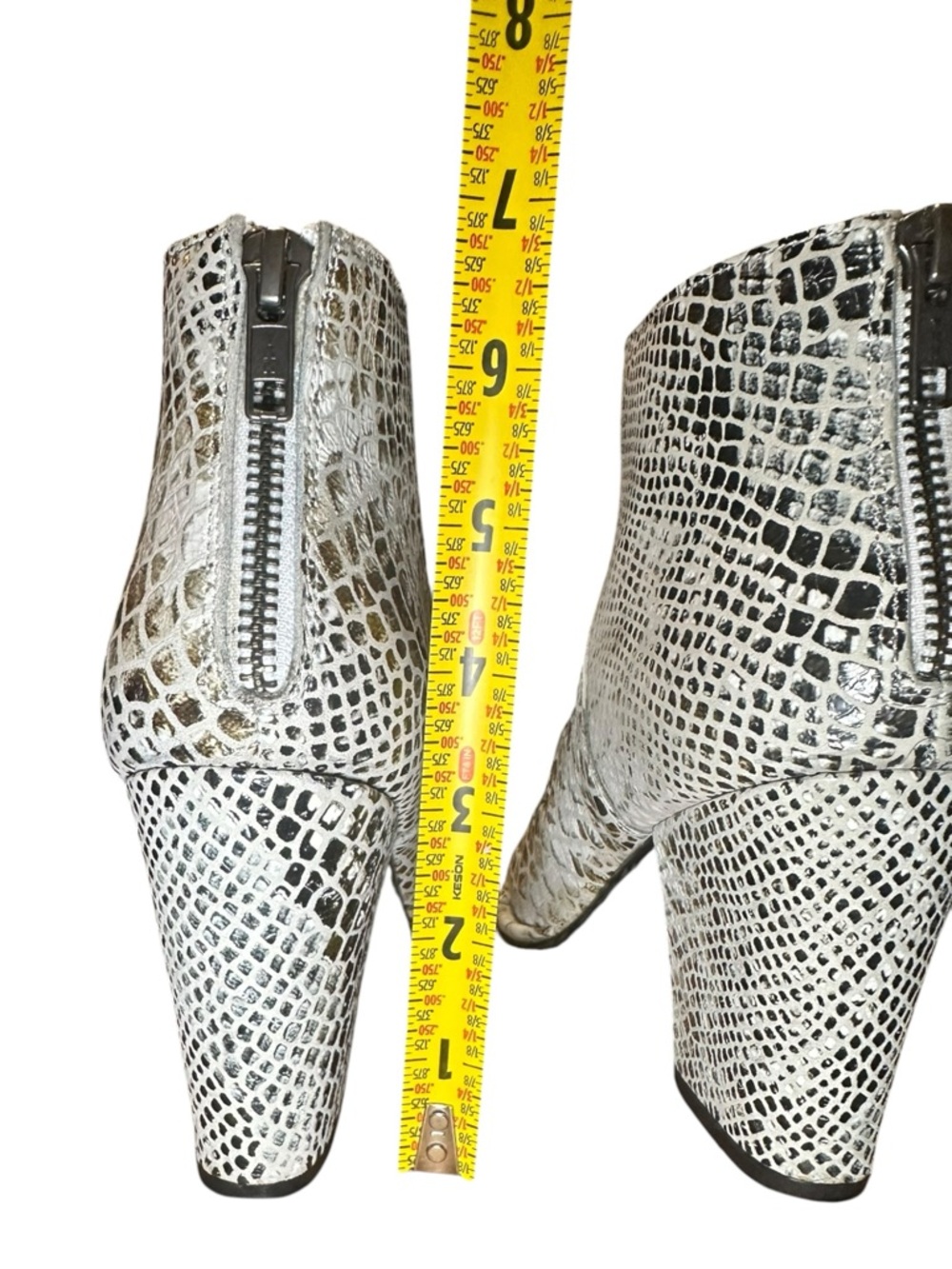 Diba True Pay Phone Pointed Toe Chelsea Ankle Boots - Picture 7 of 10